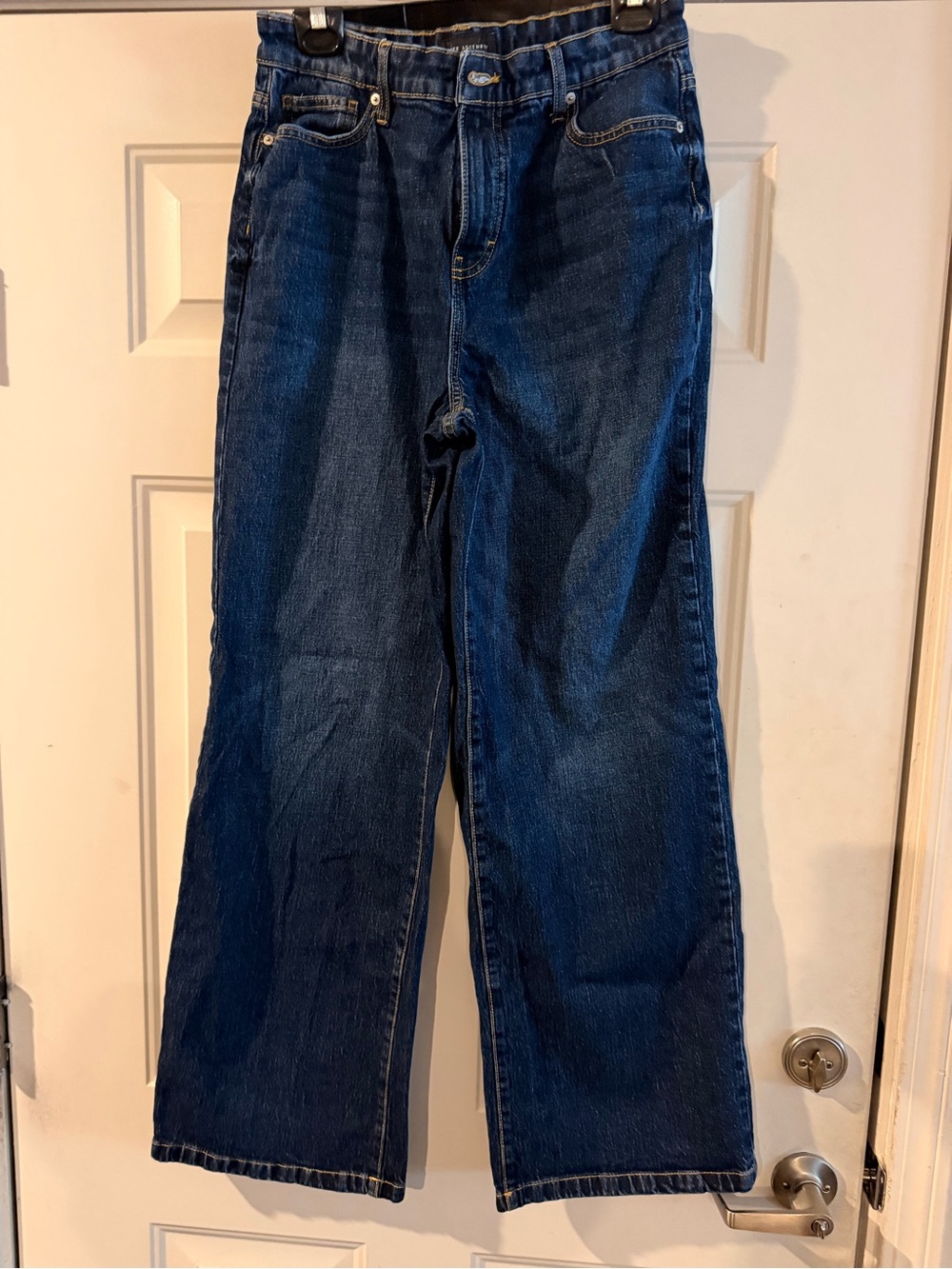 Women’s Bootcut Jeans in Dark Blue Denim